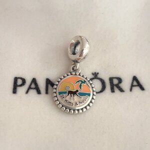 Pandora St. Kitts Brown Monkey Dangle Charm
